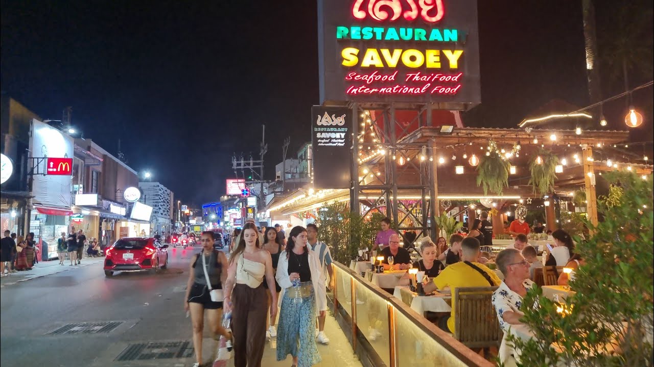 Evening Walk, Patong Beach, Phuket, Thailand