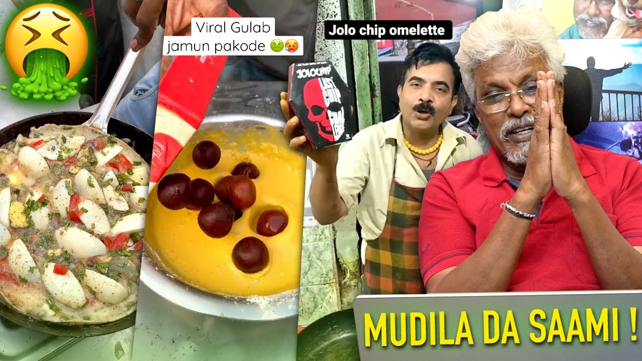 DAD reacts to Worst Indian Street Foods 🤐🤢