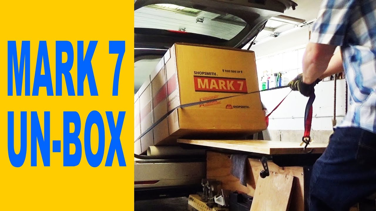 Shopsmith Mark 7 Unboxing: Replacing My Trusty Mark V
