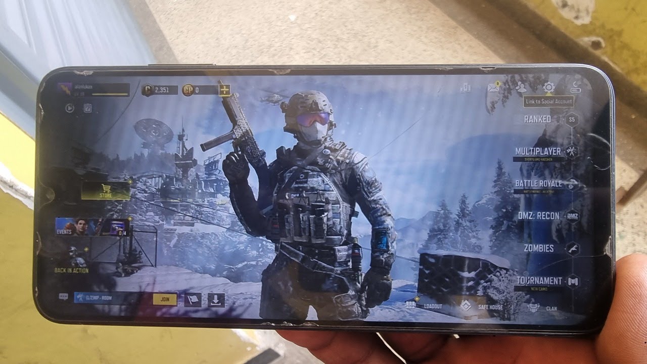 Samsung Galaxy A05s Gaming Test Review - Call Of Duty Gameplay