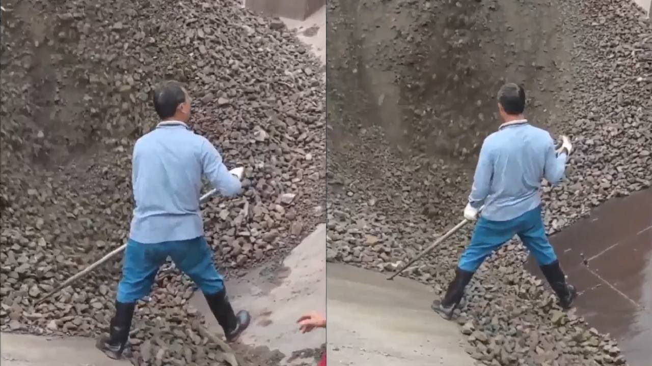 1600 टन फॉस्फेट अयस्क डिबोर्डिंग वीडियो | टॉरेंट-जैसा ढाल, मनमोहक दृश्य