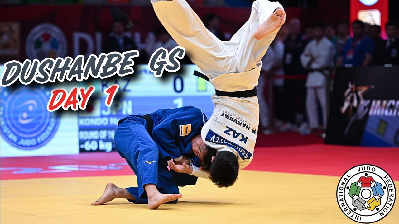 Judo Dushanbe GS 2024 - Day 1 Highlights!