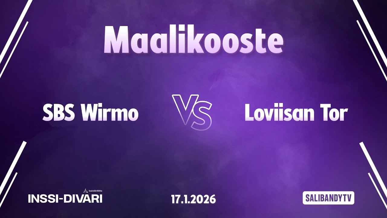 Maalikooste: SBS Wirmo - Loviisan Tor (Inssi-Divari M)