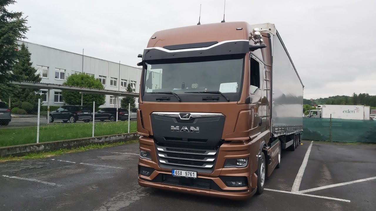PRVNÍ JÍZDA S MAN TGX 2025 SCANIA MOTOR