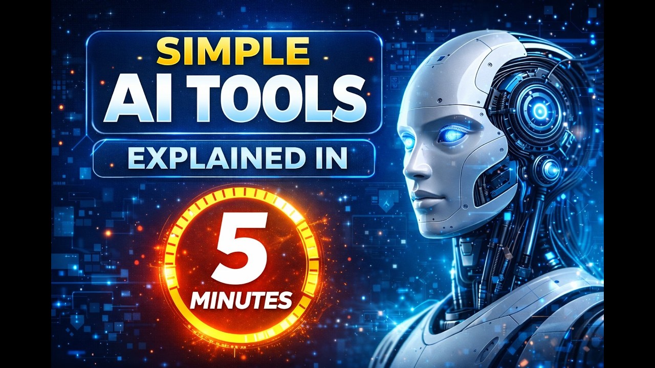 simple AI tools explained in 5 minutes