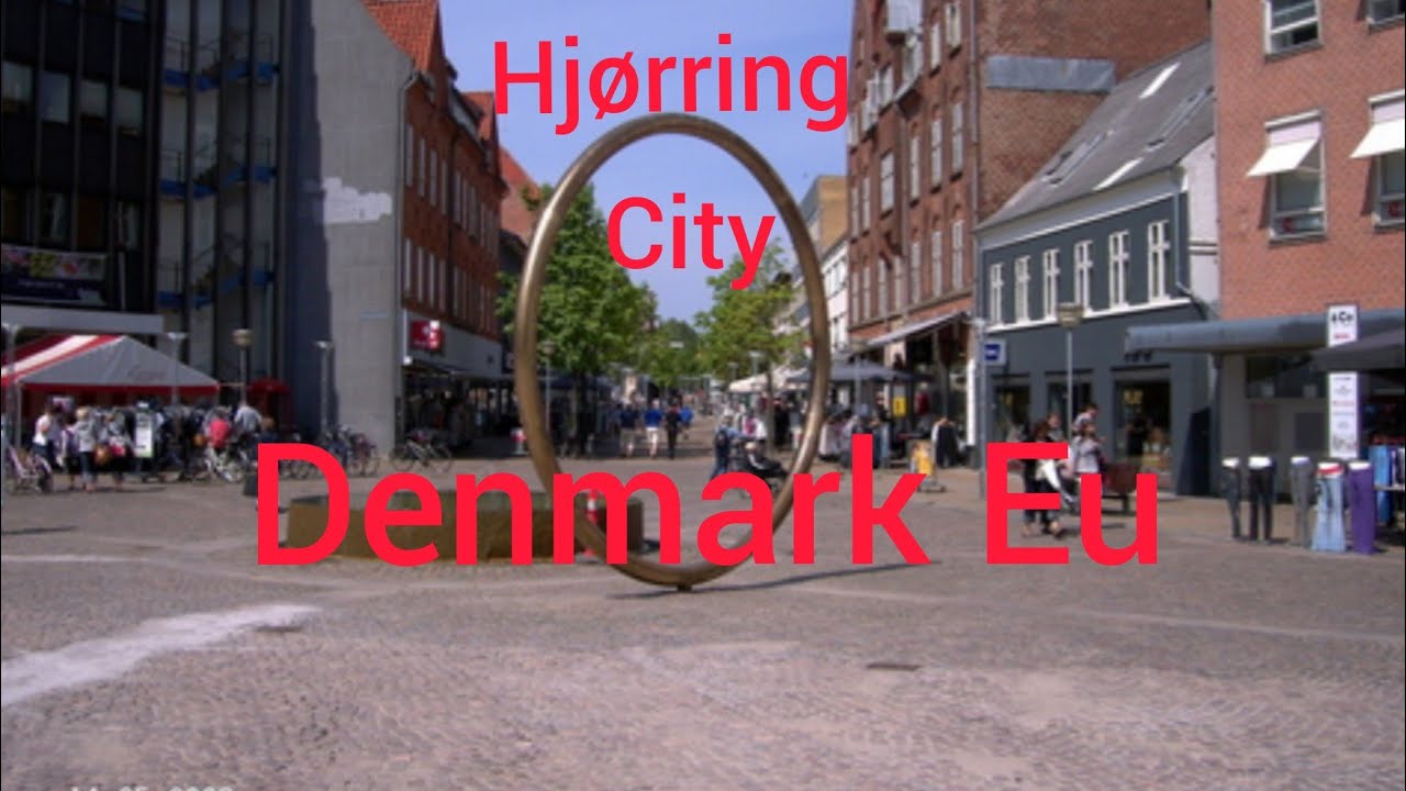 Hjørring  City. Danmark EU