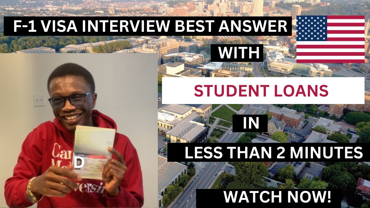 F1 Visa Interview: WHO IS YOUR SPONSOR? || EDUCATIONAL/STUDENT LOAN || - 03
