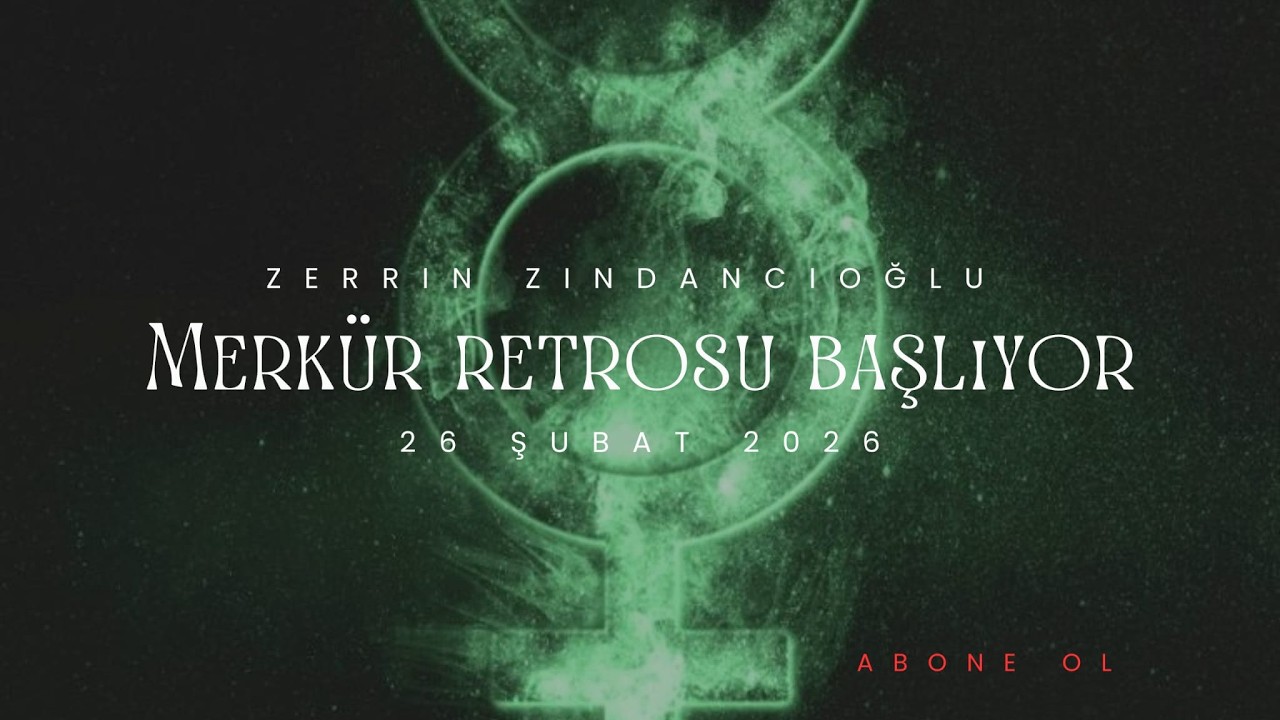 Merk&uuml;r Retrosu Balık Burcunda