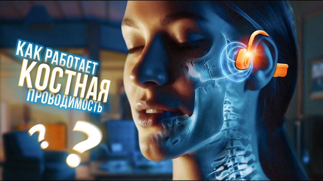 Наушники с костной проводимостью | Как работают и чем отличаются от обычных?