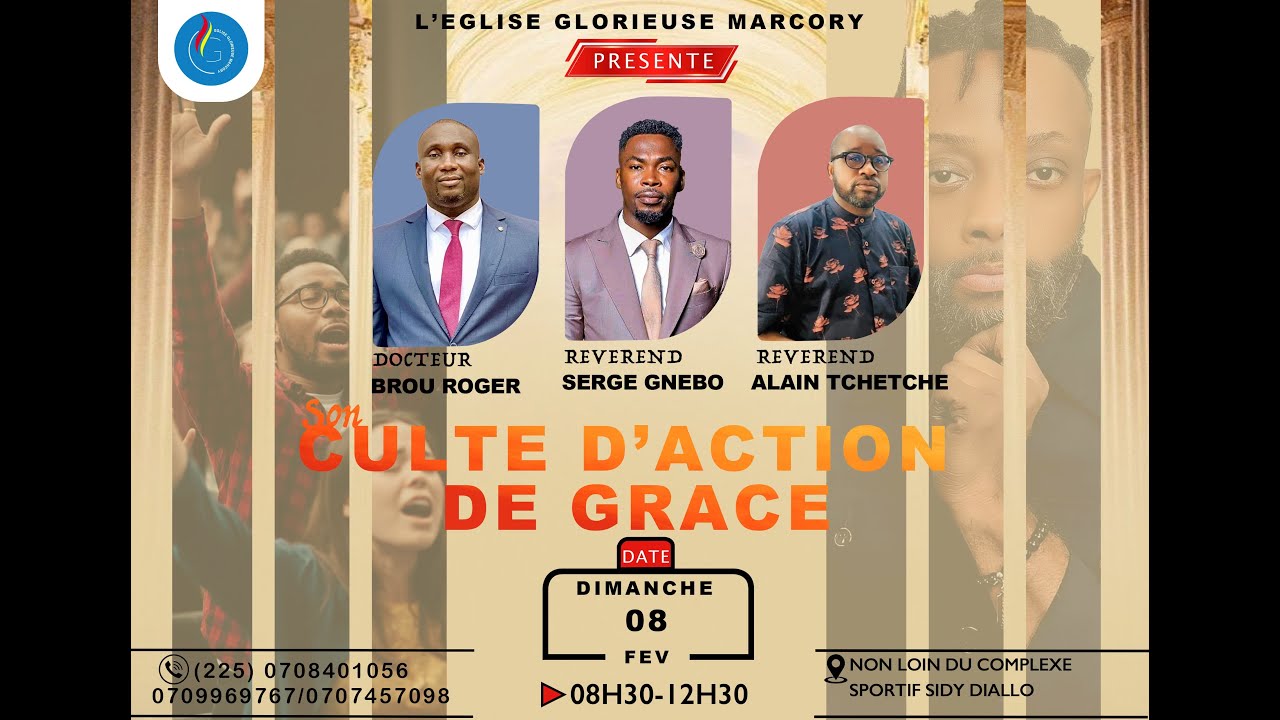 CULTE DU DIMANCHE  08 FEVRIER  2026