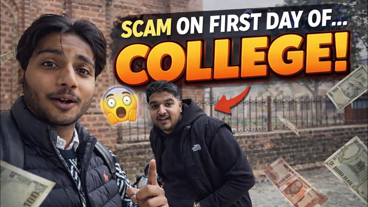 First Day of College 😱 SCAM Ho Gaya! | Full Vlog