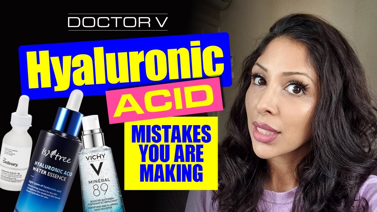 Doctor V - Hyaluronic Acid, Mistakes You Are Making | Skin Of Colour | Brown Or Black Skin