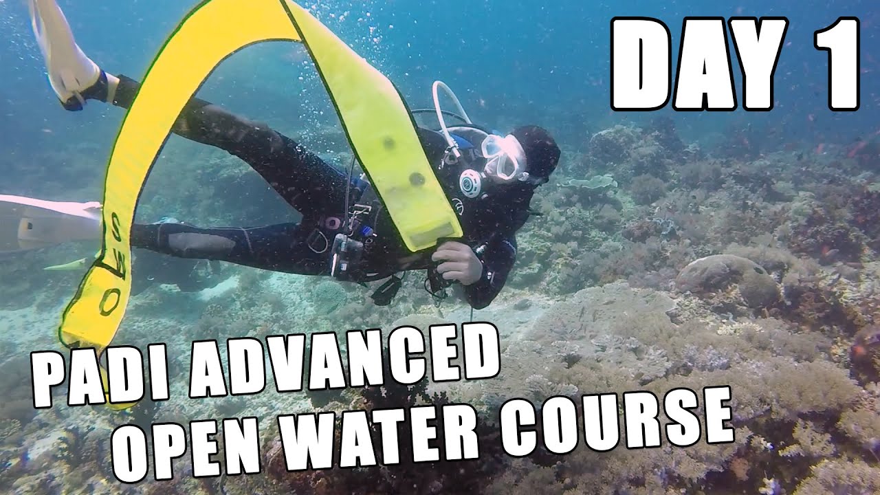PADI Advanced Open Water Certification - Philippines (Day 1) | Vlog #32