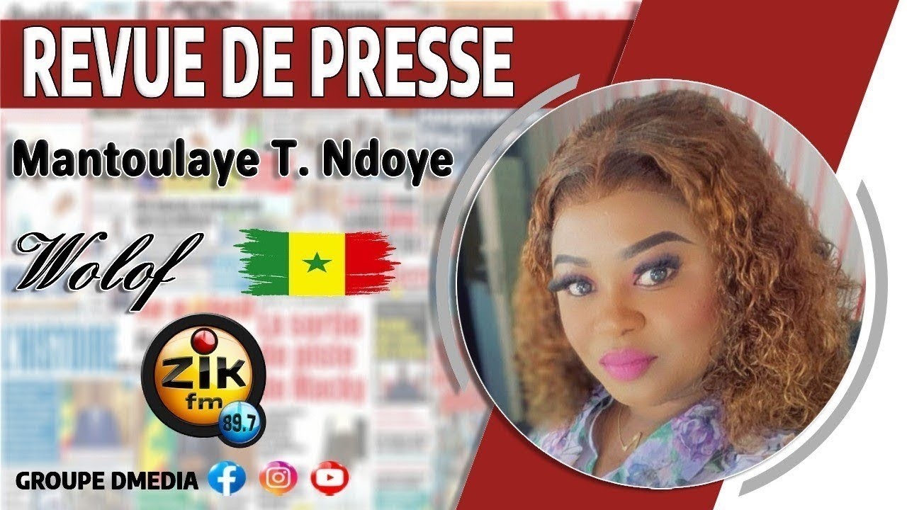 Revue de Presse Wolof Zik FM :  Jeudi 19 Mars 2026 avec Mantoulaye Thioub Ndoye