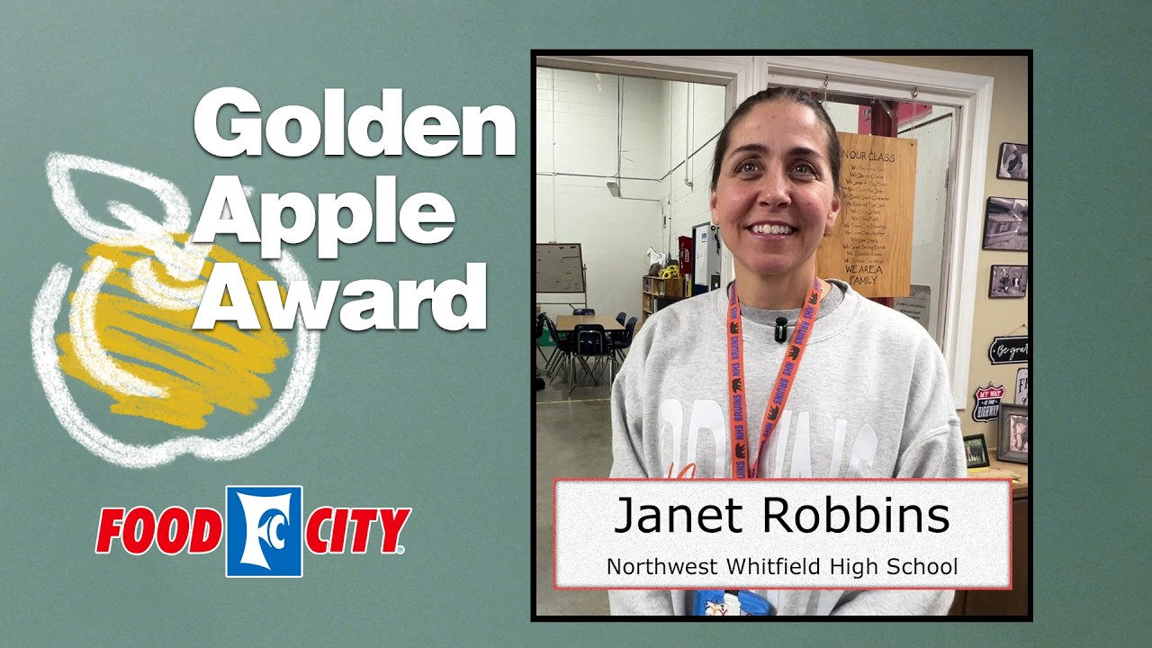Golden Apple Award: Janet Robbins, Northwest Whitfield