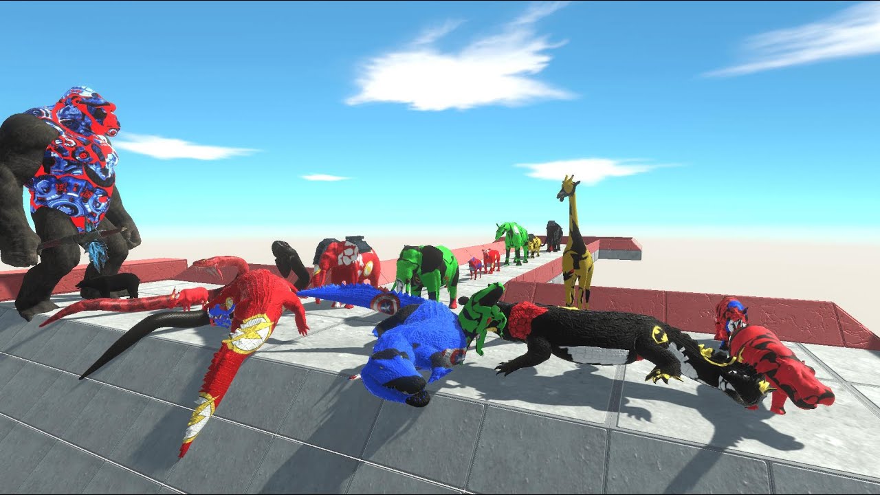 GORILLA GUARDIAN! ANIMALS BRAVELY MOVE FORWARD! - Animal Revolt Battle Simulator