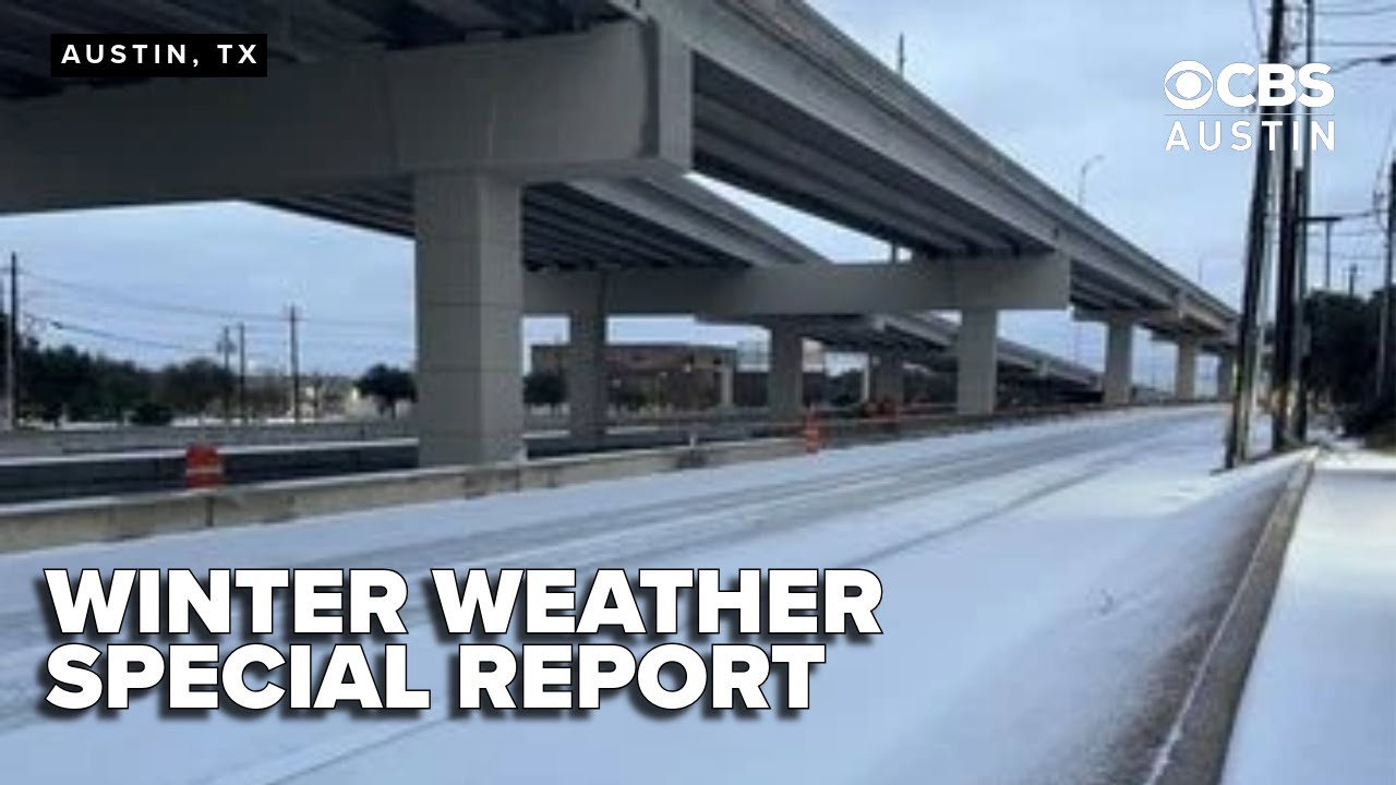 LIVE: CBS Austin Winter Weather Special Report