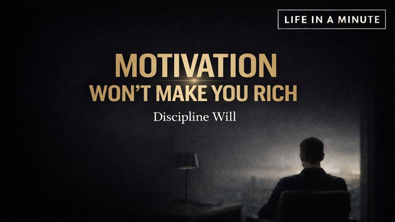 Motivation Won't Make You Rich (This Will)