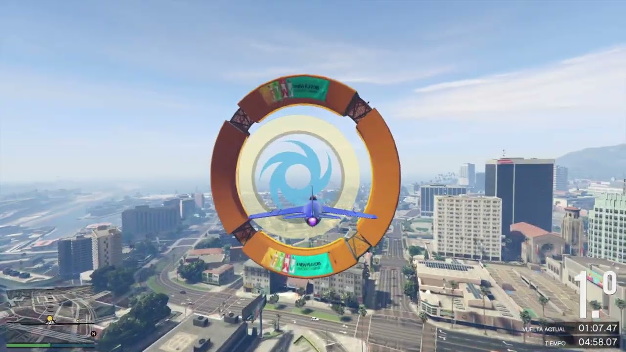 Carrera acrobática con Gonza GTA5