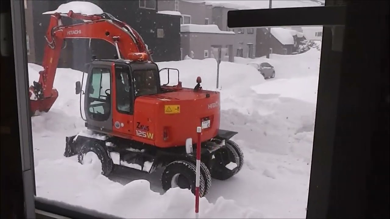 市の除排雪 2026年2月9日(月曜)