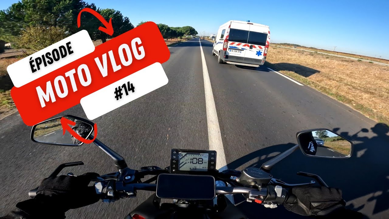 MOTOVLOG #14 UN PEU DE TRAFIC MAIS LA ZONTES ROADSTER R FAIT LE BOULOT SANS PROBL&Egrave;ME !
