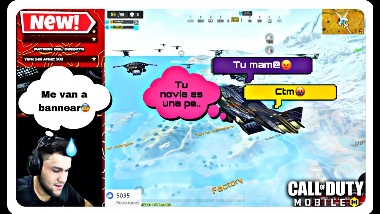 EL AVI&Oacute;N MAS TOXICO🤬con EL LOBBY MAS INTENSO🥶de JOSE COVARRUBIAS | CALL OF DUTY MOBILE |