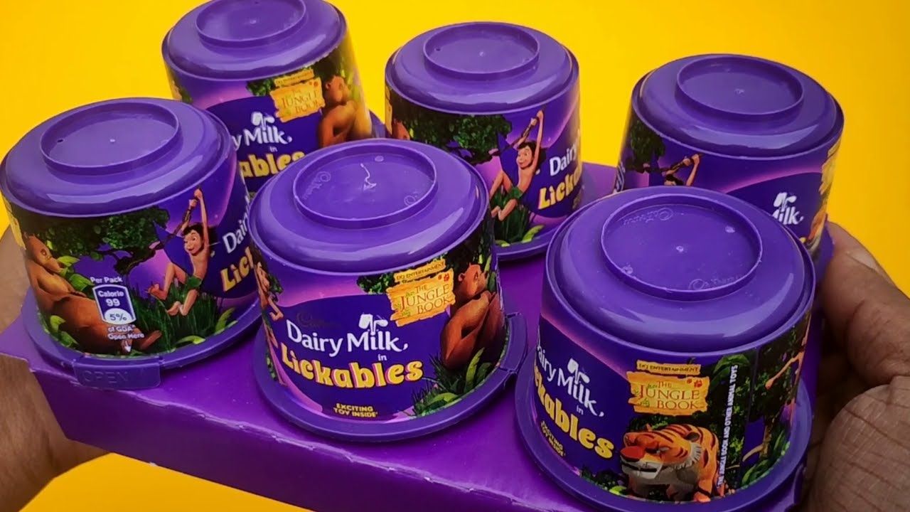 Latest Six New Cadbury Dairy Milk Lickables with Exciting 2025 Gift Inside