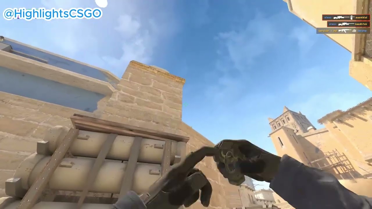 slaxz  AWP 4K on Mirage vs B8 StarLadder Budapest Major 2025 Stage 1