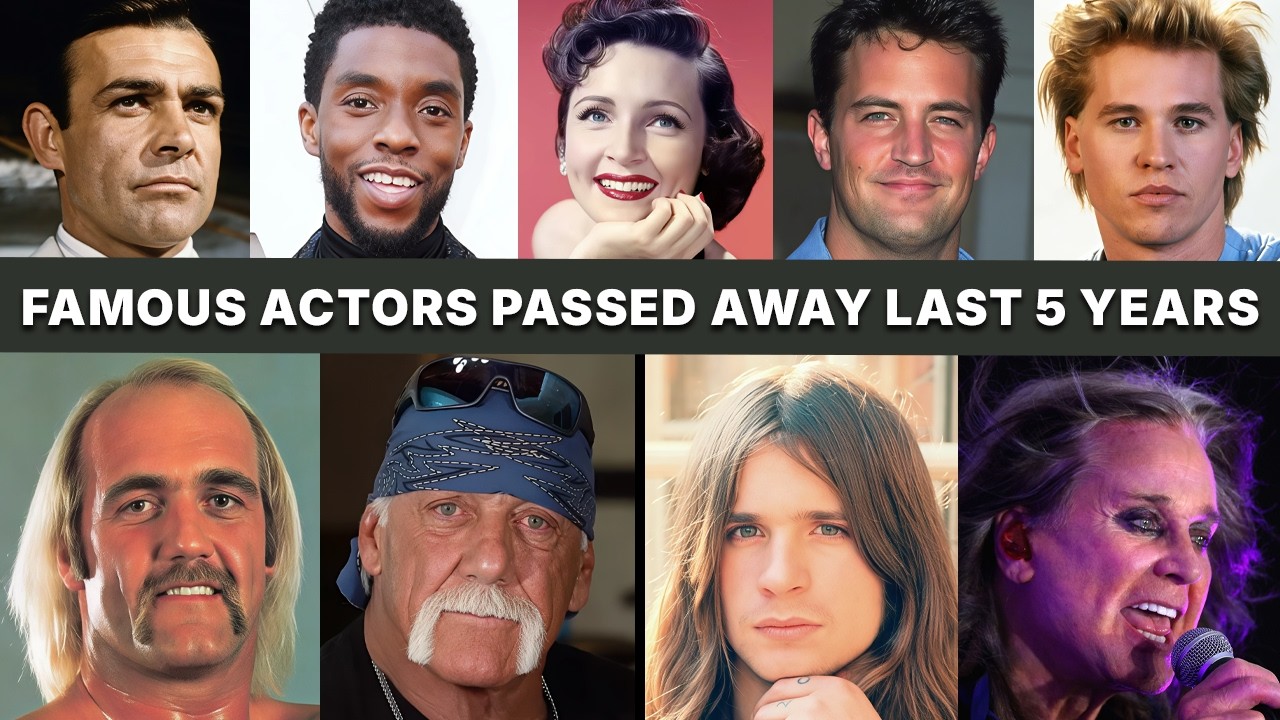 100+ Most Famous Actors Passed Away Last 5 Years (In Memory)
