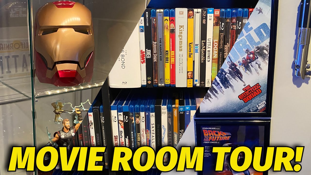 MOVIE ROOM TOUR 2022!