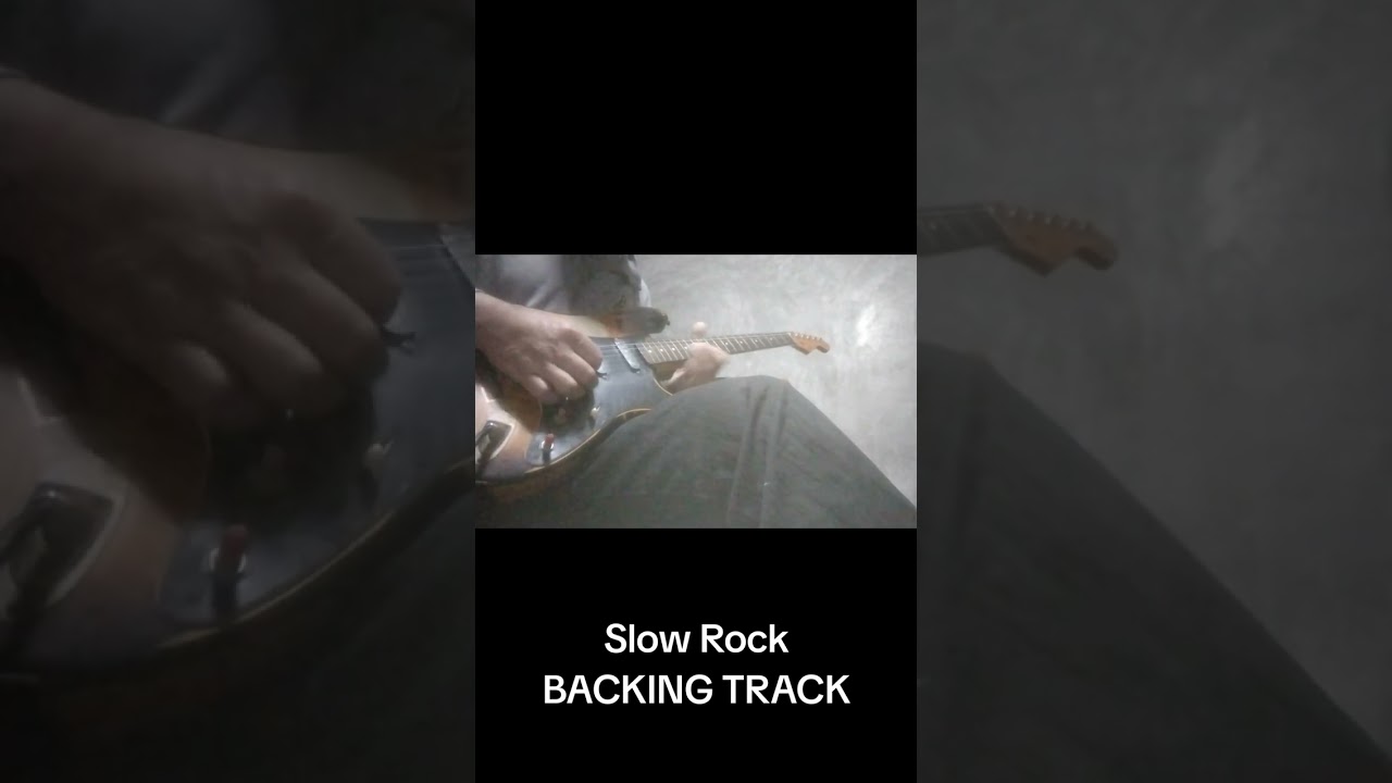 Slow Rock BACKING TRACK