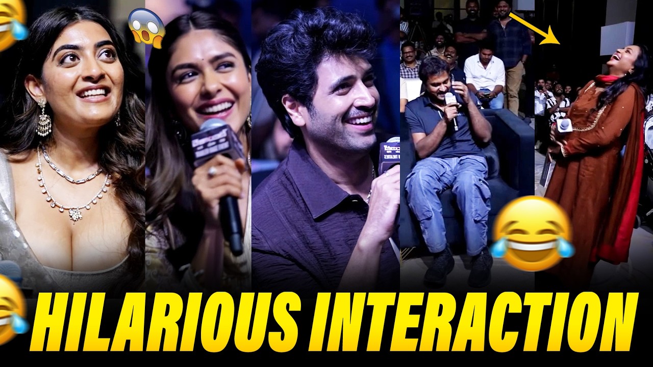 Hilarious Suma & Sunil Combo 😂 Adivi Sesh, Mrunal,Zayn Marie | Dacoit Launch Event |