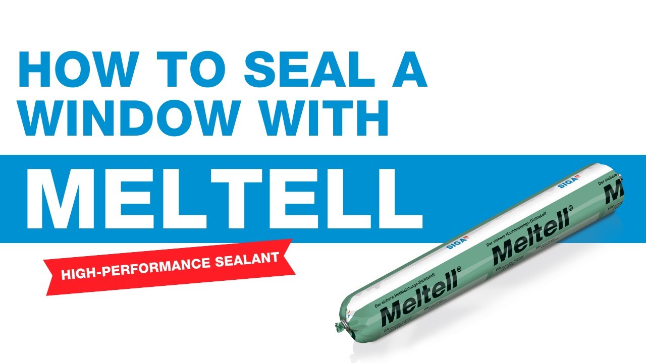 How to Seal a Window with Meltell 300
