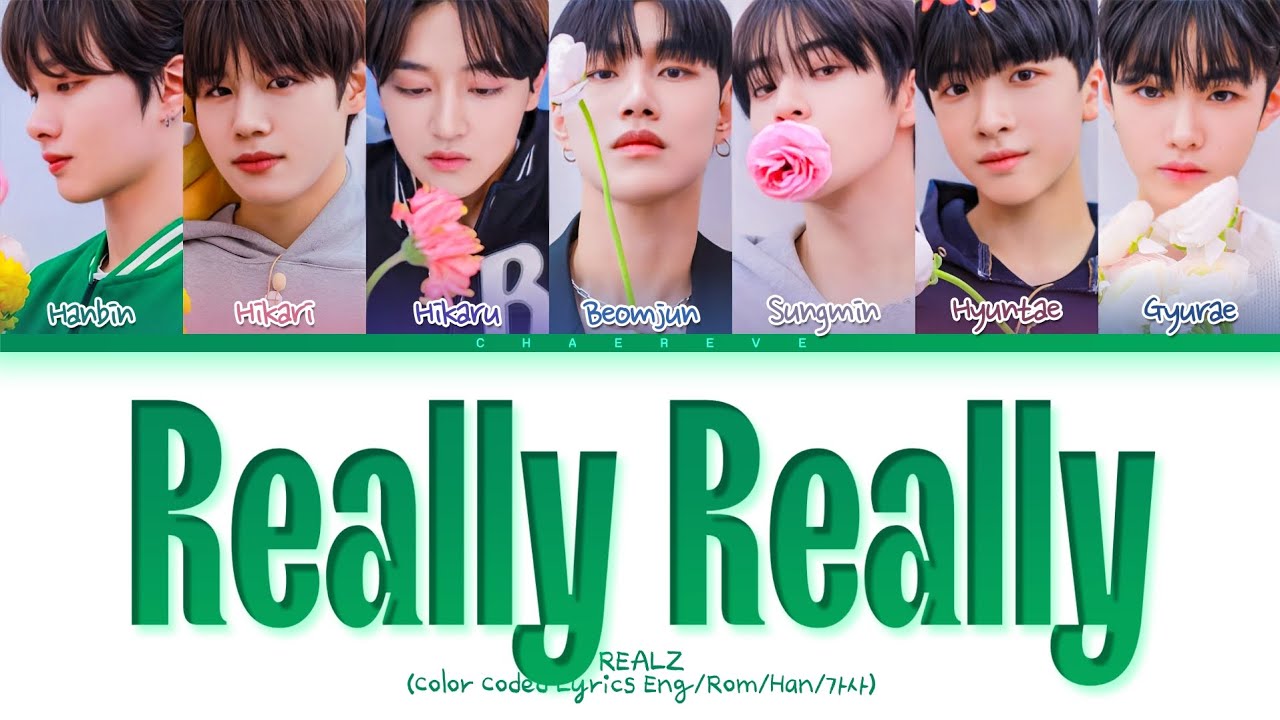 [Fantasy Boys] REALZ Really Really (original: WINNER) Lyrics (Color Coded Lyrics)