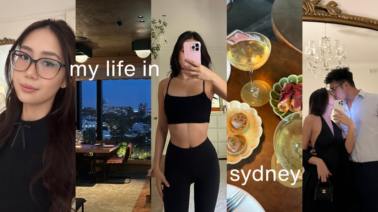 Life in Sydney ☕ cafes & restaurants, self-care, new hair, golf, hanging w/ friends (February vlog)