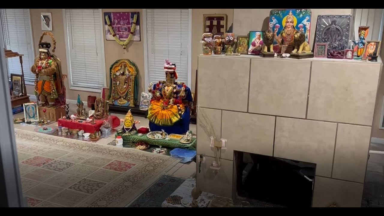 Quick Tour of Our Pooja Room