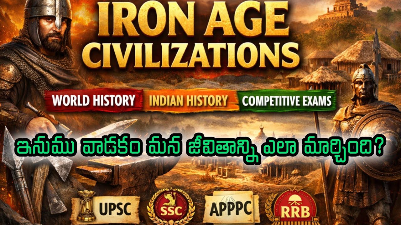 Iron Age Civilizations | World History & Indian History | Competitive Exams