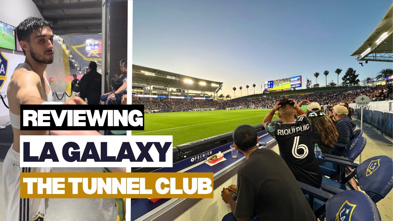 Обзор премиум-мест на LA Galaxy в клубе The Tunnel Club ⚽️🇺🇸