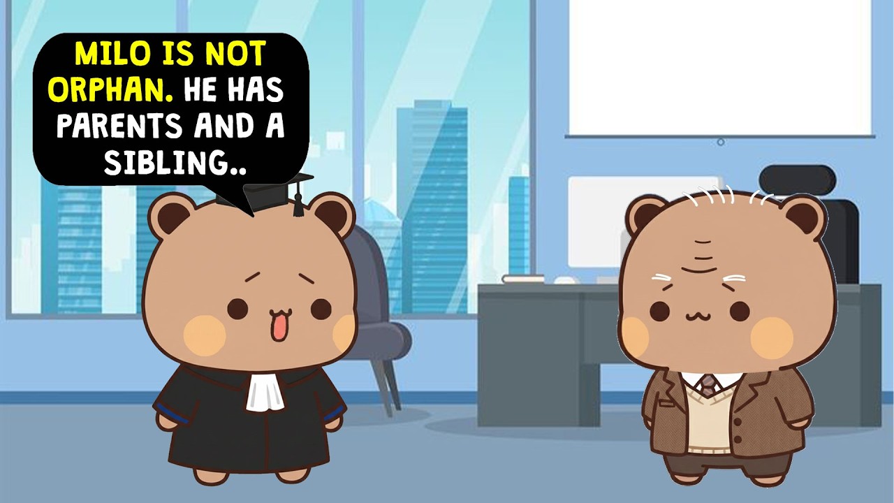 Reality check ⚖️😮 Lawyer tells Juju Milo is not an orphan 😮💔| BUBU DUDU | PEACH GOMA | 3D ANIMATION