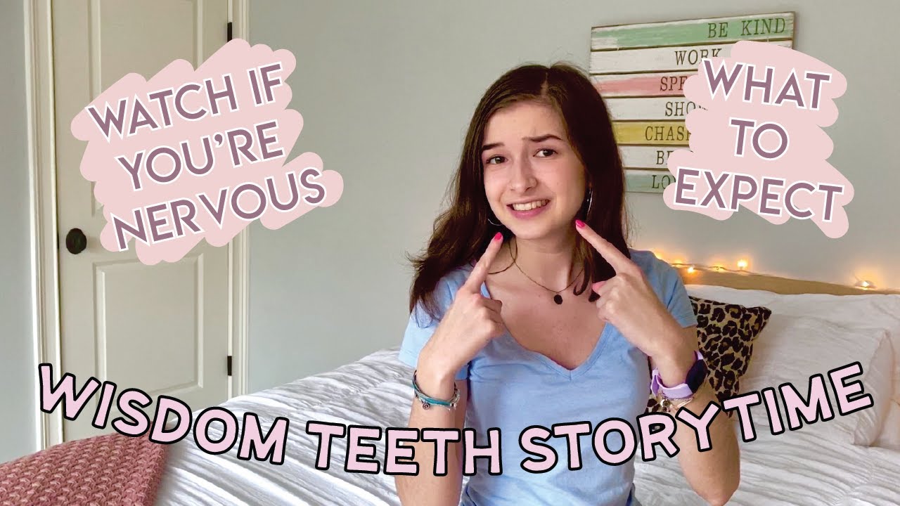 MY WISDOM TEETH SURGERY STORYTIME // what to expect (watch if you're nervous)