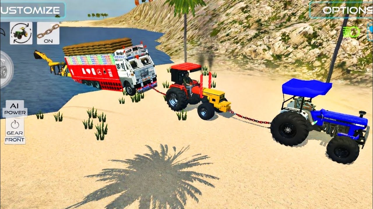 “3 Tractors vs Heavy Truck Rescue Challenge!” 🔥🚜 Full video 📸
