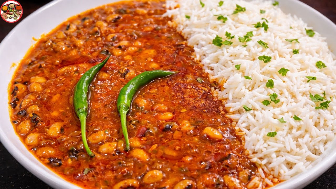 Black Eyed Beans Curry | Soft, Spicy & Healthy Lobia Recipe
