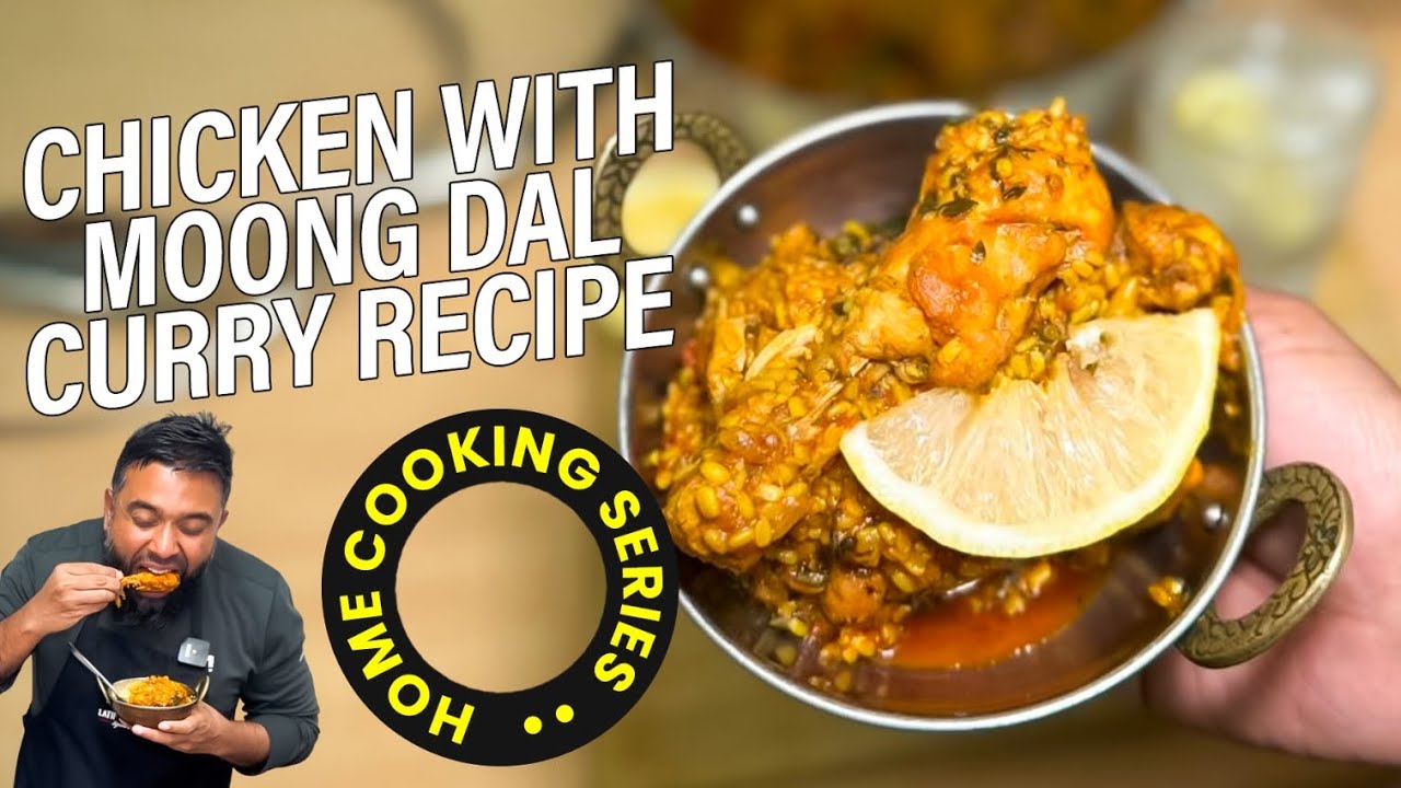 How to cook chicken curry with moong dal | Love lentil? Try this recipe...