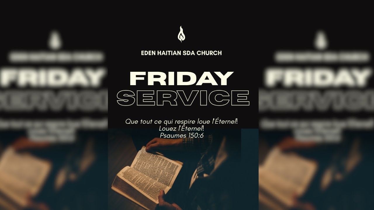 Eden Haitian SDA Church | Friday Night Service | 01/16/26