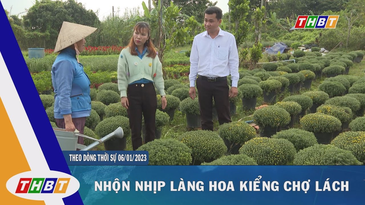 NHỘN NHỊP LÀNG HOA KIỂNG CHỢ LÁCH