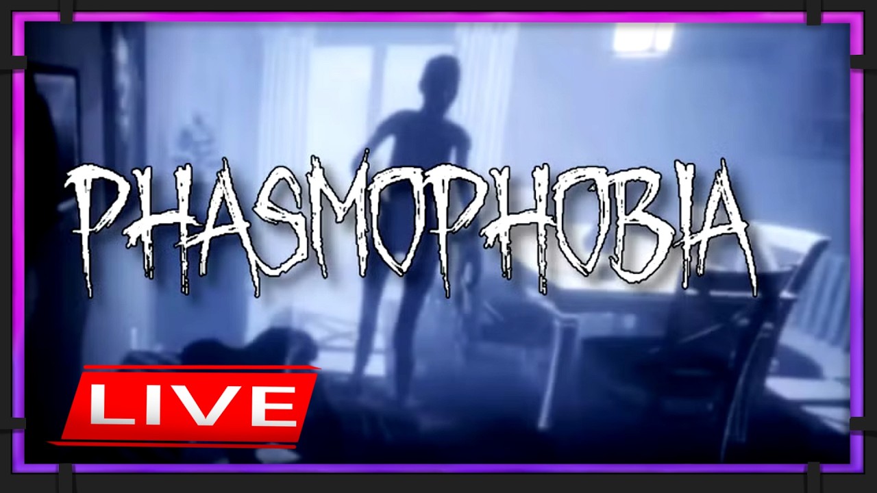 Слушаю трансляцию Phasmophobia!