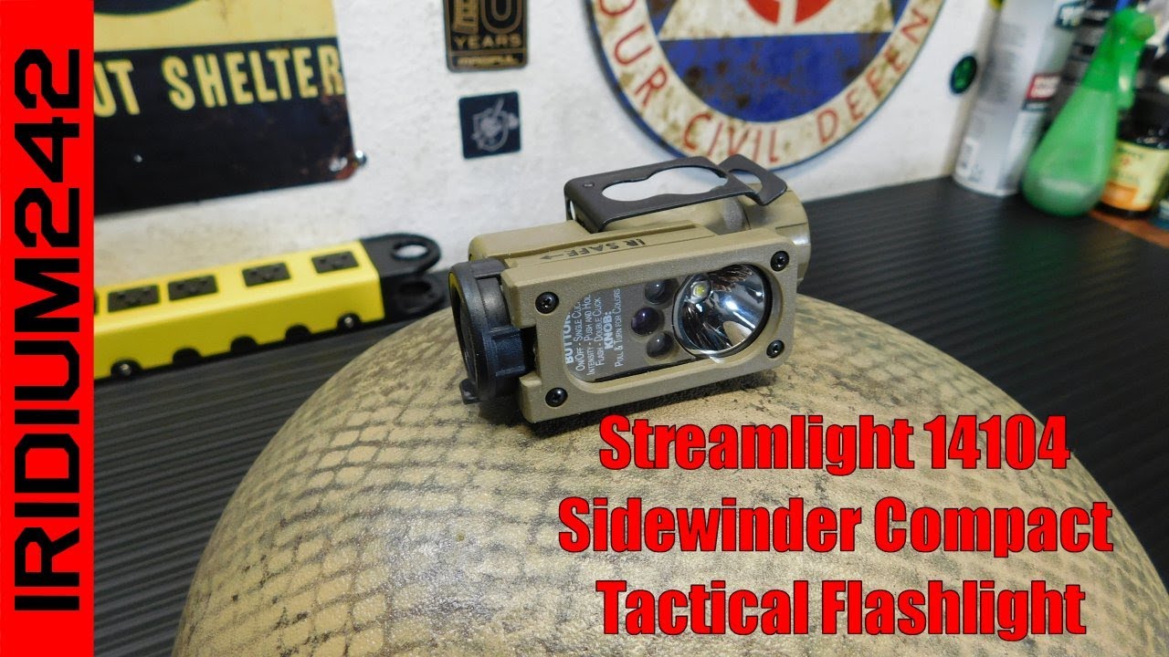 Streamlight 14104 Sidewinder Compact Tactical Flashlight