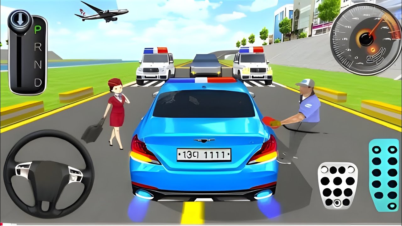 New Blue Mercedes G63 For Parking - 3d Driving Class android game || Car Game#gameplay #cargame