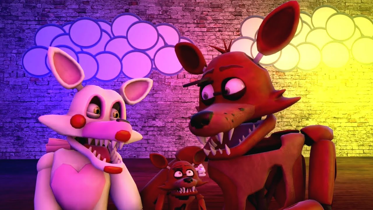 (SFM FNAF) Jak Foxy potkal Mangle [Začátek Foxyho rodinky]