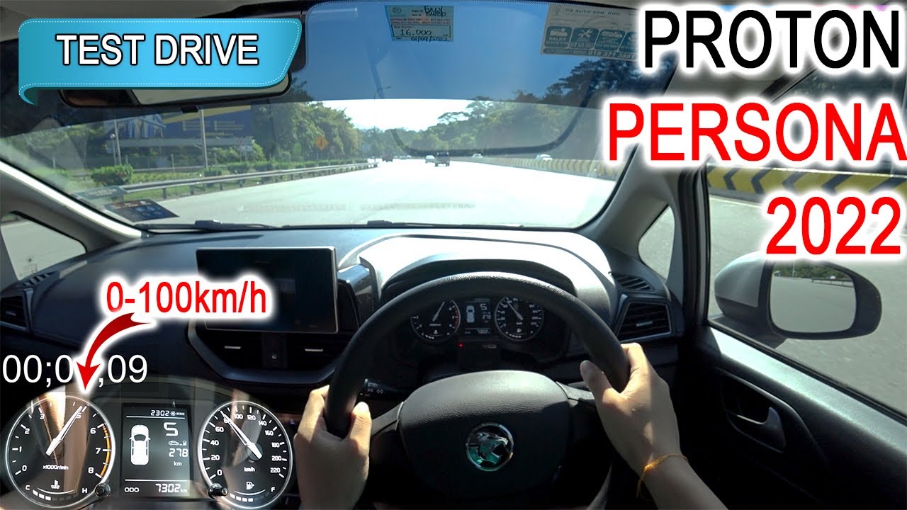 Part 1/2 | 2022 Proton Persona 1.6 Standard CVT | Malaysia #POV [Test Drive] [CC Subtitle]